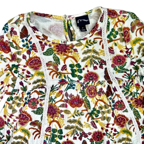 Fall Floral Top & Jeggings / Pull-on Pants Set Size 4T - Picture 3 of 8